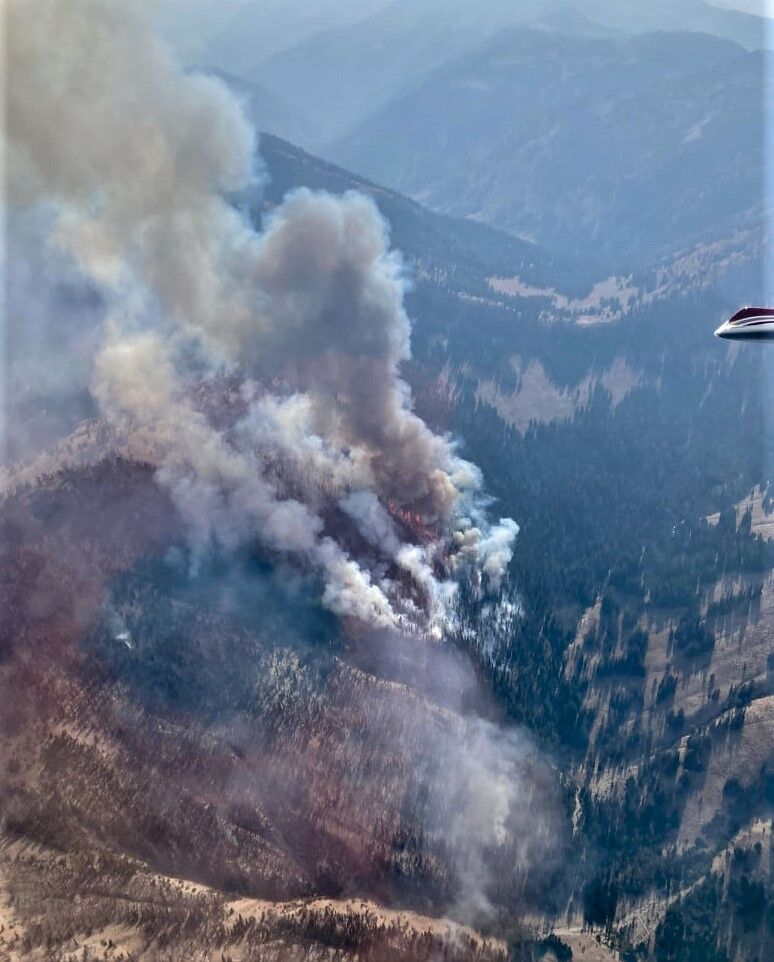 Jakes Gulch Fire, Sept. 8
